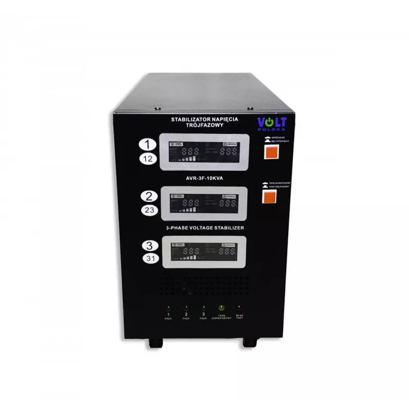 Volt Polska AVR PRO 10000VA Regulador de tensión trifásico