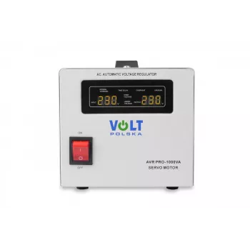 Estabilizador de tensión servo Volt Polska AVR Pro 1000VA con precisión del 3%