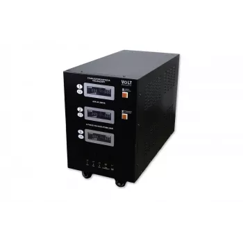 VOLT POLSKA AVR PRO 25000VA Estabilizador de tensión trifásico automático 3% precisión servomotor