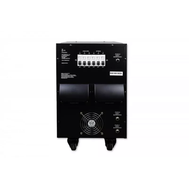 VOLT POLSKA AVR PRO 25000VA Estabilizador de tensión trifásico automático 3% precisión servomotor