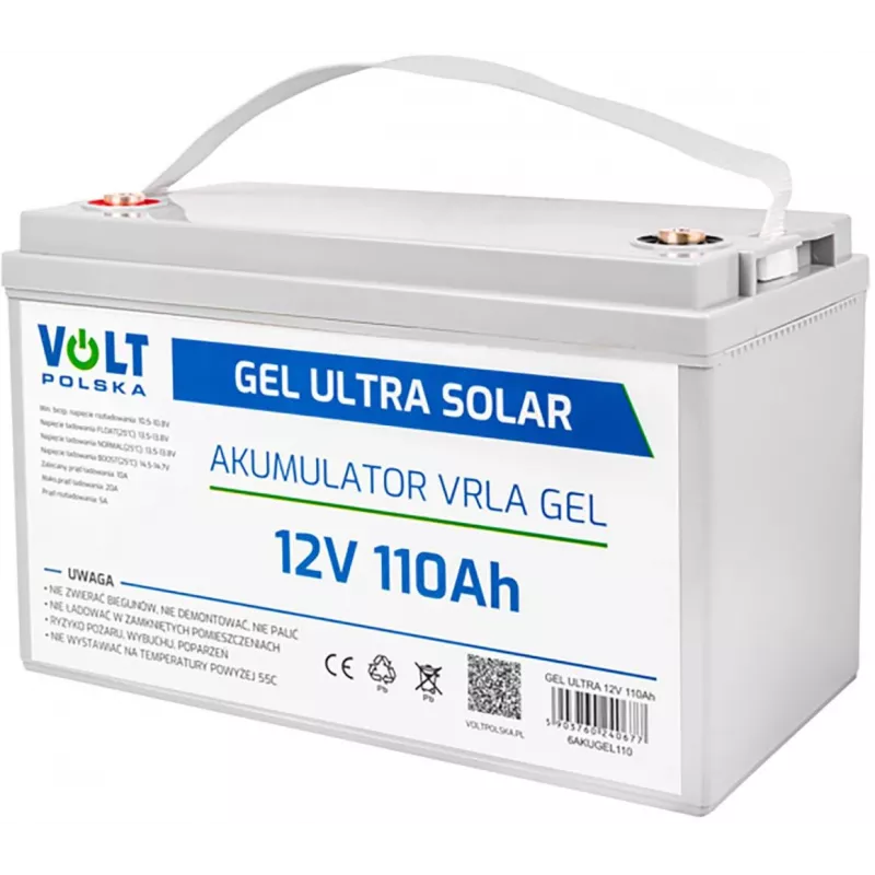 VOLT POLSKA GEL VPRO batería solar 12V 110Ah