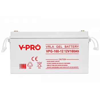 Volt Polska Gel VPRO Batería solar 12V 160Ah (6AKUGEL160)