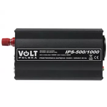 Inversor VOLT POLSKA IPS-500/1000 12V/230V 500/1000W Onda sinusoidal modificada