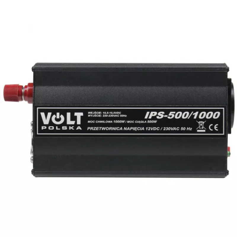 Inversor VOLT POLSKA IPS-500/1000 12V/230V 500/1000W Onda sinusoidal modificada