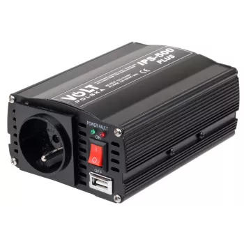 Inversor de corriente VOLT POLSKA IPS-500 PLUS 12V / 230V 350/500 W