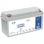 VOLT POLSKA Batería de litio hierro fosfato LiFePO4 12,8V 200Ah 200A