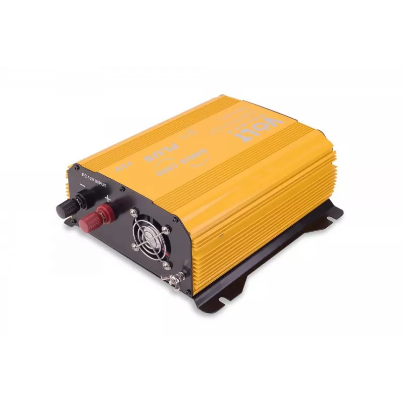 Volt Polska Sinus Plus 1200 Inversor de onda senoidal pura 12V DC a 230V AC 600W continuos / 1200W pico