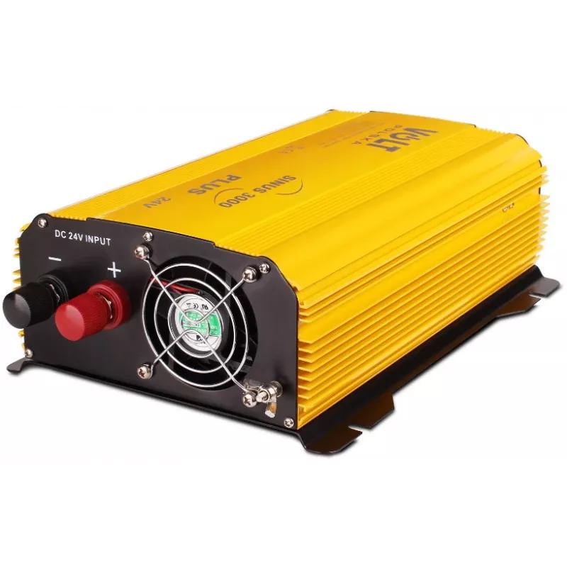 VOLT POLSKA SINUS PLUS 3000 Convertidor de onda sinusoidal pura 24V a 230V 1500W/3000W con mando a distancia