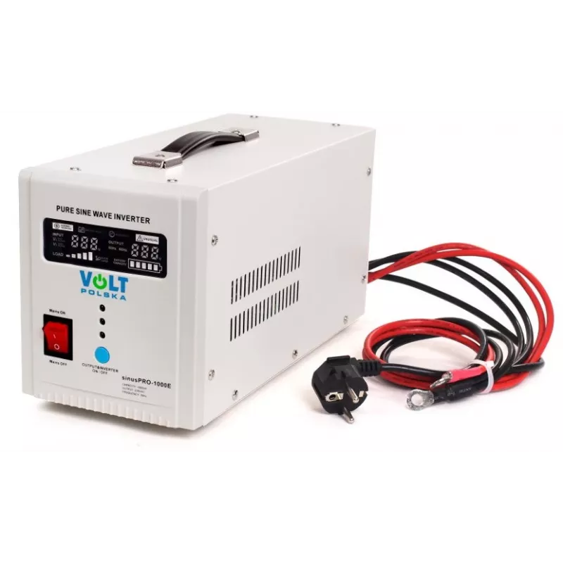Inversor de corriente VOLT POLSKA SINUSPRO-1000E 12V 700/1000W