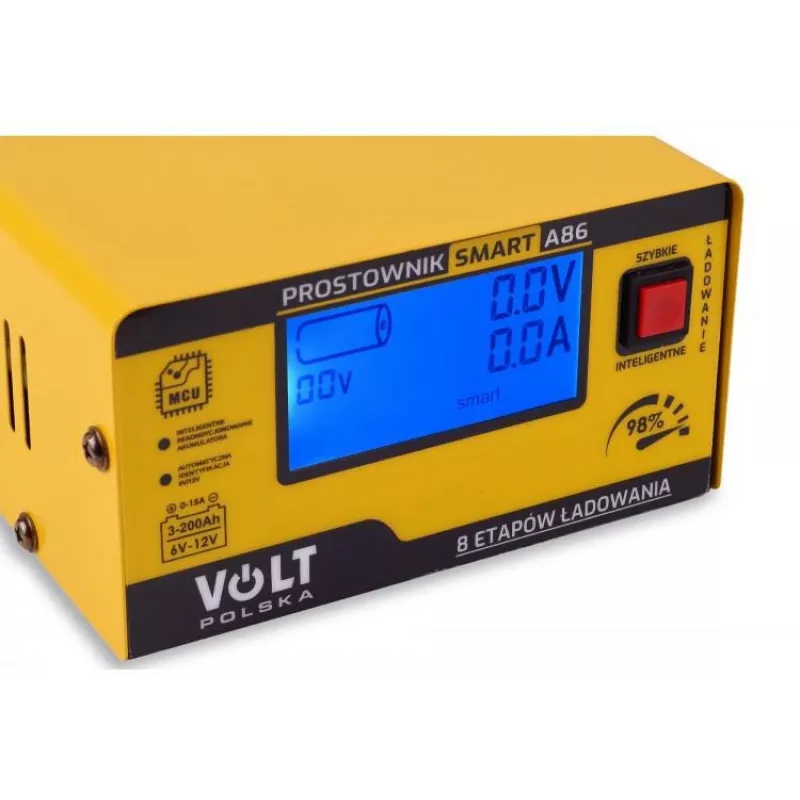 VOLT POLSKA Smart Volt cargador de batería 6V/12V 15A - modelo 29459