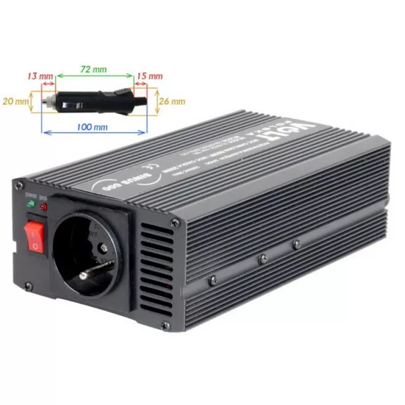 Volt Sinus 600 inversor de onda sinusoidal pura 24V-230V 300W/600W