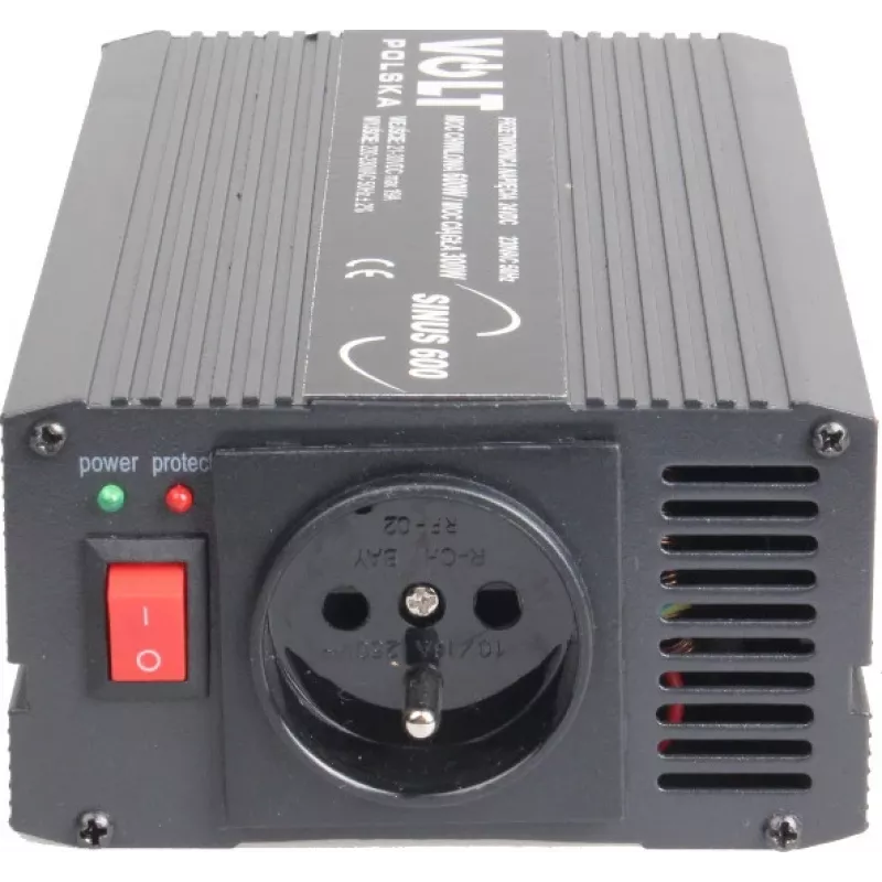Volt Sinus 600 inversor de onda sinusoidal pura 24V-230V 300W/600W