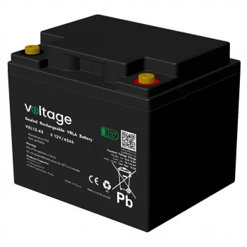 Batería AGM Voltage Long Life 12V 45Ah VEL12-45 (vida útil de diseño de 15 años)