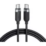 VOLTAGE VEKS100CC100BK cable USB-C a USB-C de silicona 100W PD 1m negro