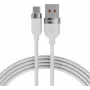 VOLTAGE VEKS66AC100WE Cable de carga rápida USB-A a USB-C de silicona 66W PD 1m blanco
