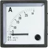 VOLTCRAFT AM-72X72/25A instrumento de medición analógico para montaje, hierro móvil, 0-25 A AC, 72x72 mm, clase 1.5