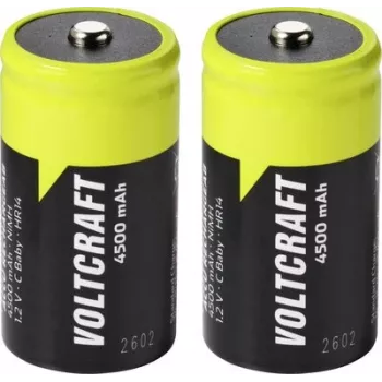 VOLTCRAFT Baby (C) batería NiMH 4500 mAh 1,2 V Ready to Use, pack de 2 VC-17275485