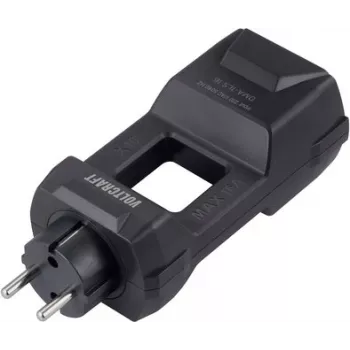 VOLTCRAFT DMA-1LS 16 Adaptador de medición gris oscuro 16 A CAT III 300 V VC-16041160