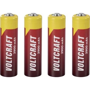Voltcraft Extreme Power Pilas de litio AA 2900 mAh 1,5 V, pack de 4 (VC-12714140)