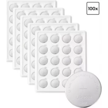 VOLTCRAFT LIR2032 pila de botón recargable de litio-ion 45 mAh 3,6 V, pack de 100 VC-18689115