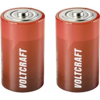 VOLTCRAFT LR20 Mono D pila alcalina 18000 mAh 1,5 V pack de 2 (VC-12941365)