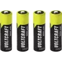 VOLTCRAFT batería AA Mignon NiMH 2650 mAh 1,2 V Ready to Use, pack de 4 VC-17275465