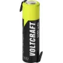 VOLTCRAFT Batería Mignon AA NiMH 1,2 V 1400 mAh High-Current con lengüeta de soldadura en Z, Ready to Use (1 ud.) VC-17666040