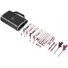 VOLTCRAFT MLSet-120 Set de cables de medición, 6 piezas, conectores banana de 4 mm, puntas de prueba, contactos de aguja de 0,64 mm, 1,2 m, rojo/negro VC-18652750