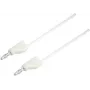 VOLTCRAFT MSB-300-5-WS cable de medición, conector macho banana de 4mm a conector macho banana de 4mm, 5m, blanco, 16A, 30VAC/60VDC, CAT I