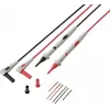 VOLTCRAFT MSL-530 Juego de cables de medición conector banana de 4 mm a punta de prueba 1 m negro/rojo 1 par VC-17766110