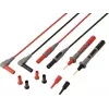 VOLTCRAFT MSL-820 cables de medición de PVC Premium, contactos dorados, 1,2 m, 1 par (rojo/negro) VC-17312685