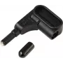 Voltcraft MSS-120 Punta de prueba de seguridad, conector hembra de 4 mm, CAT IV 600 V / CAT III 1000 V, 10 A, Negro VC-17155640