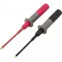 VOLTCRAFT MSS-140 set de puntas de prueba de seguridad 4 mm conector hembra CAT III 600 V rojo/negro