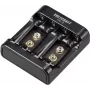 VOLTCRAFT P4-9 cargador de pilas cilíndricas para NiMH/NiCd AA, AAA, bloque de 9V VC-14936385