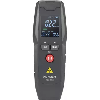 VOLTCRAFT RM-300 Contador Geiger Detector de radiación para radiación beta, gamma y rayos X con alarma acústica VC-13986170