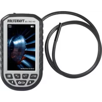 VOLTCRAFT VC-17782295 cámara endoscópica con sonda de 5,5 mm y pantalla de 4,3