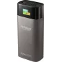 VOLTCRAFT VC-PBP3011PS Batería externa 40000 mAh USB PD 3.0 LiPo Plata (Mate) con indicador de estado (VC-17331275)