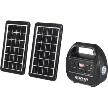 VOLTCRAFT VC-PS15000-Solar VC-14297675 batería externa solar 15000 mAh con panel solar de 3 W