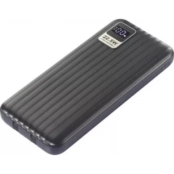 VOLTCRAFT VC-WT-K512 batería externa 10000 mAh Fast Charge LiPo negra con indicador de estado VC-15139410