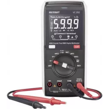 VOLTCRAFT VC292 multímetro digital True RMS CAT III 600 V 6000 cuentas VC-12884315