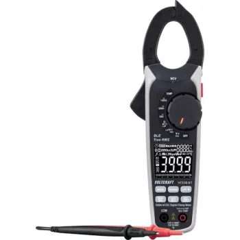 VOLTCRAFT VC538 pinza amperimétrica digital True RMS 6000 cuentas CAT III 600V CAT II 1000V VC-16044235