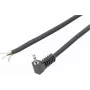VOLTCRAFT XL-AC25SGW conector jack estéreo de 2,5 mm, 3 polos, conexión por soldadura, niquelado, 1 ud. 93025c204