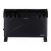 Volteno VO2783 Calefactor de convección 2000W - Calentamiento rápido, termostato regulable, protección contra sobrecalentamiento, de pie, blanco