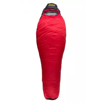 Saco de dormir de expedición VOLVEN - Rojo - Cremallera izquierda