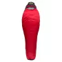 Saco de dormir de expedición VOLVEN - Rojo - Cremallera izquierda
