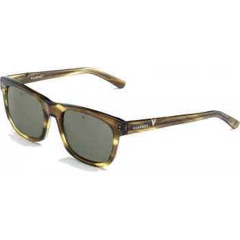 Gafas de sol VUARNET mujer VL20020004162 - Montura de acetato negra, lentes minerales grises puras, 52 mm