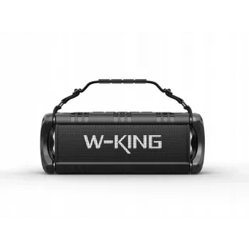 W-King D8 Altavoz Bluetooth portátil, negro, 50W RMS, IPX6, TWS