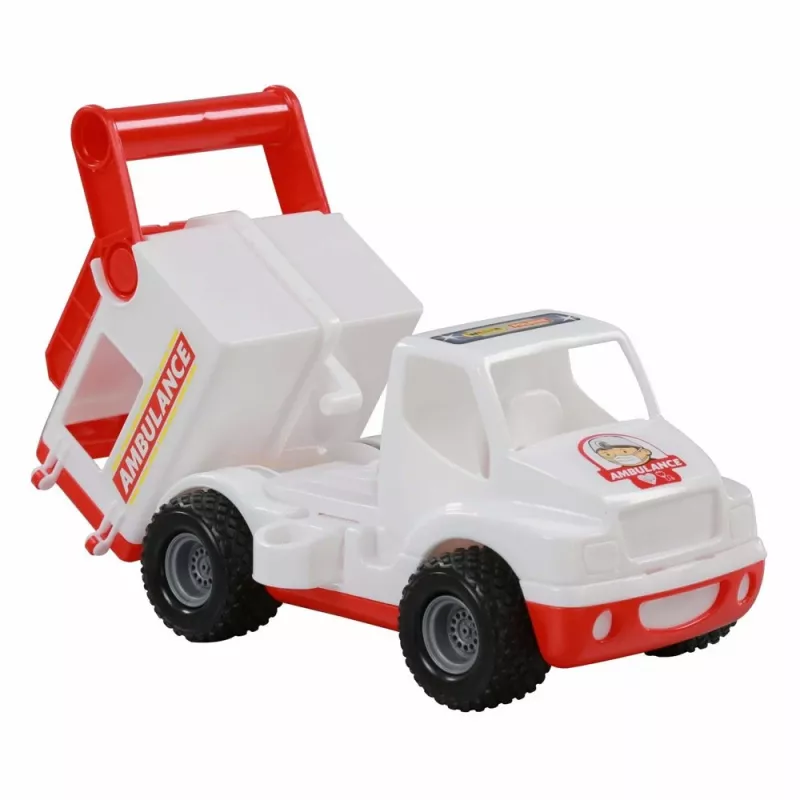 WADER POLESIE Auto ConsTruck Ambulance blanco Polesie 41913