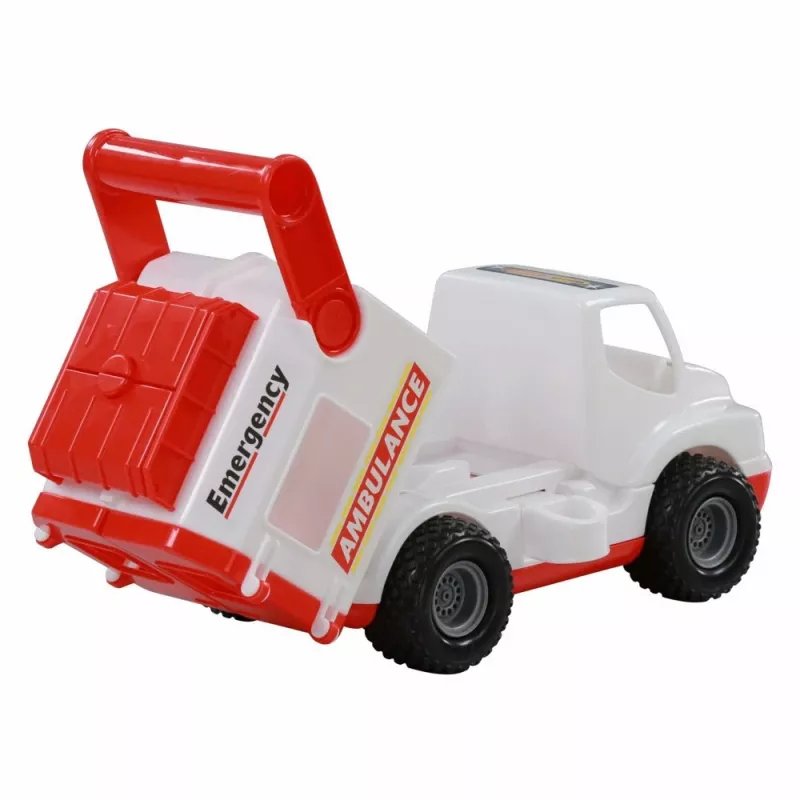 WADER POLESIE Auto ConsTruck Ambulance blanco Polesie 41913