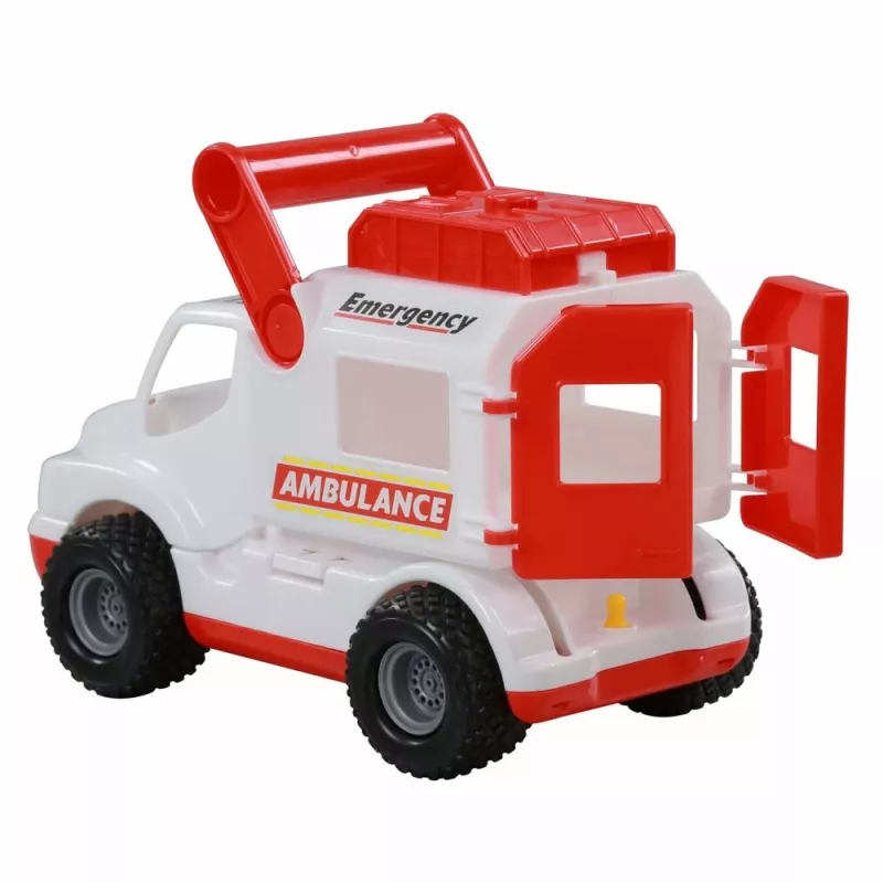 WADER POLESIE Auto ConsTruck Ambulance blanco Polesie 41913